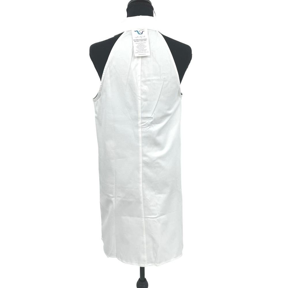 My Beachy Side Dress Womens M White Marin Amber Mini Dress NWT Coastal Chic - Picture 8 of 12